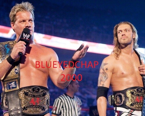 CHRIS JERICHO & EDGE WRESTLER 8 X10 WRESTLING PHOTO WWF WCW