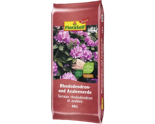 Rhododendronerde & Azaleenerde Floraself Select 40 L, Auch FÃ¼R Heidelbeere & Cra