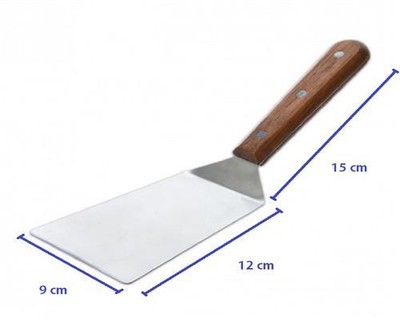 PFANNENWENDER Winkelpalette Bratenwender breit Bratenheber Küchenspachtel