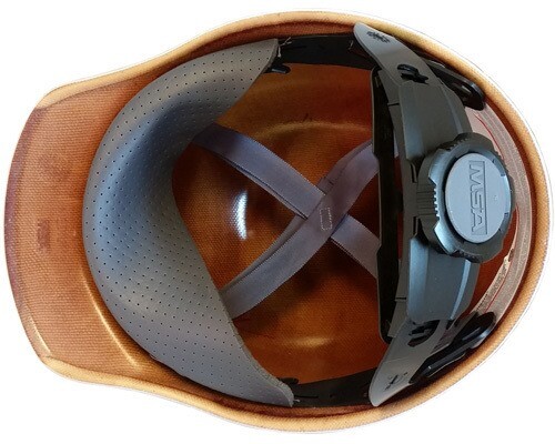 MSA Skullgard (SMALL SHELL) Cap Style Hard Hat with Ratchet Suspension - Gray