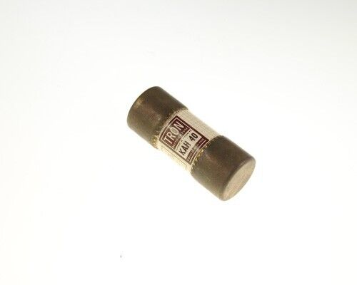 LOT OF TWO  KAH-40 COOPER BUSSMANN FUSE 40A 130V CARTRIDGE 0.81X2IN FAST ACTING