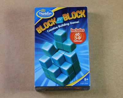 Thinkfun Block By Block Creative Building Game 60 3-D Challenges 2007 NEW SEALED