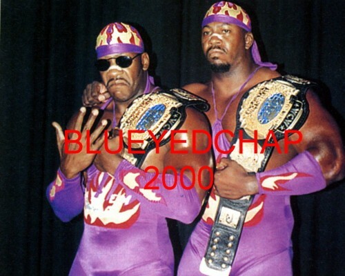 HARLEM HEAT -BOOKER T & STEVIE RAY WRESTLER 8X 10 WRESTLING