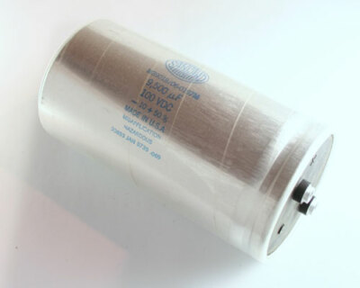 M39108/06-0197M SANGAMO-CDE capacitor 9,500uF 100V Aluminum Electrolytic Large  