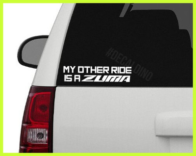 My Other Ride is a Zuma Decal - Sticker bws Vinyl Graphic Yamaha moped 125
