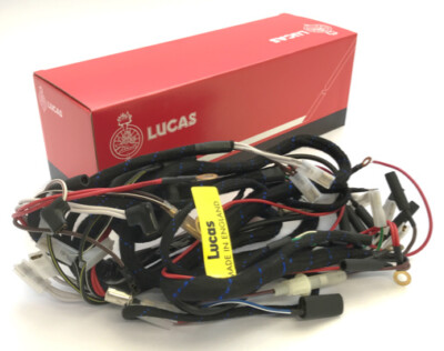 GENUINE LUCAS MAIN WIRING HARNESS BSA A65 A50 1968 LU54953385 19-947 UK MADE 