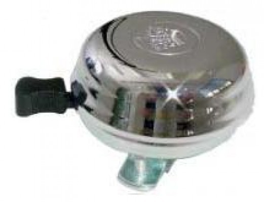 Campanello Sonaglio per Bicicletta Bici Acciaio Silver Corona Drin Drin moc