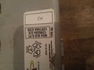 MK Battery M24-SLD-G Flat Top 12V 74 Amp Hour Gel Battery Pair 2 Batteries