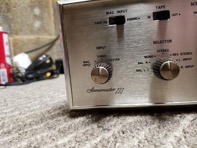 H.H. Scott Stereomaster 233 Vintage Tube Integrated Amplifier