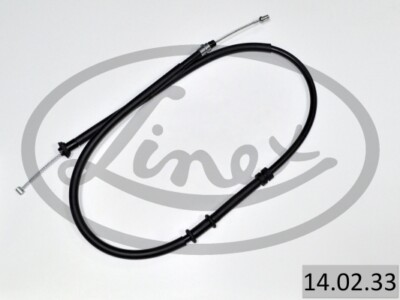 LINEX 14.02.33 Cable, parking brake for FIAT