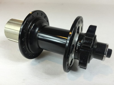 NEW O-LITE MTB DISC SUPERLIGHT CYCLING BIKE REAR WHEEL HUB BLACK ALUMINUM 135mm