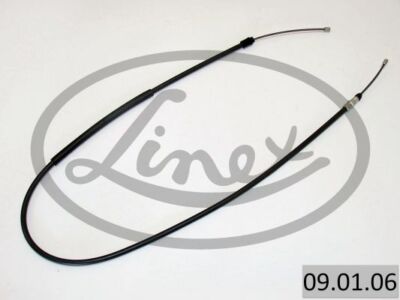 LINEX 09.01.06 Cable, parking brake for CITROËN,PEUGEOT