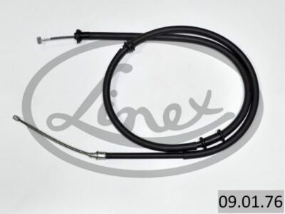 LINEX 09.01.76 Cable, parking brake for CITROËN,FIAT,PEUGEOT