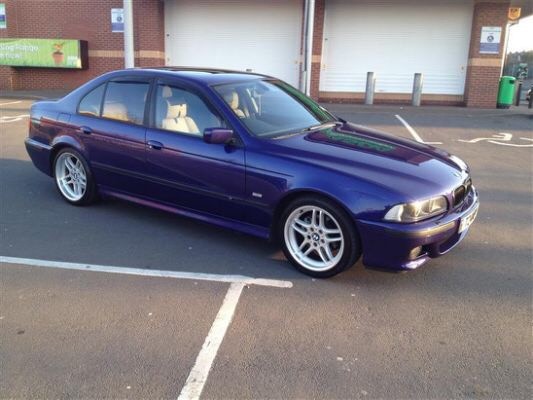 Velvet blue bmw
