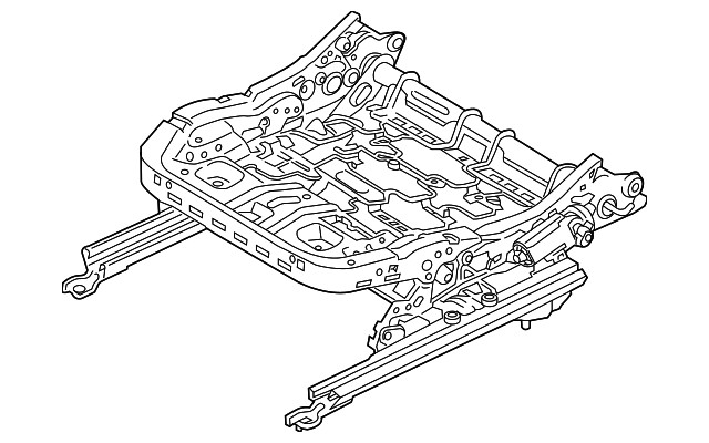 Genuine Passenger Seat Track Assembly DS7Z-9661710-Z