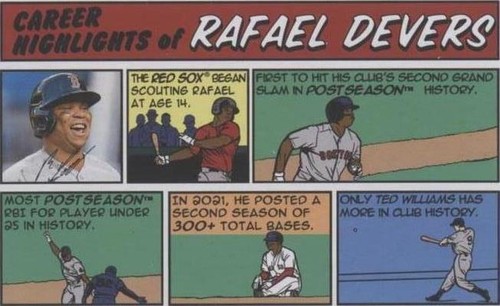 2022 Topps Heritage - Rafael Devers #73TC-17