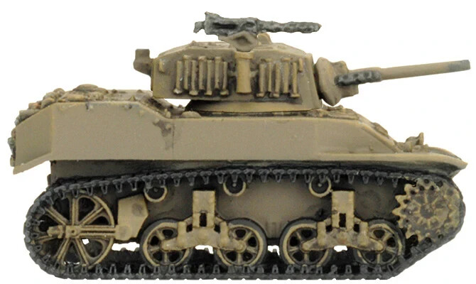Battlefront Flames of War USA M5A1 Stuart Tank US005 наконечник из металла/смолы
