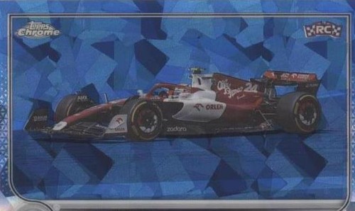 2022 Topps Chrome Sapphire Edition Formula 1 - Zhou Guanyu #126