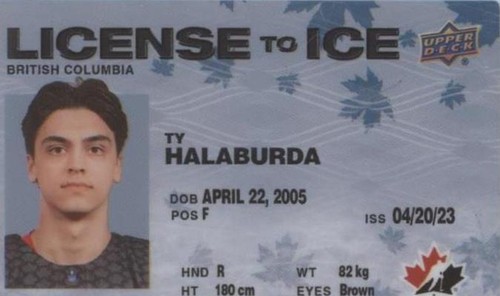 2023 Upper Deck Team Canada Juniors - Ty Halaburda #LI-3