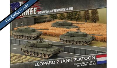 Leopard 2 Танковый взвод Нидерланды WWIII Team Yankee