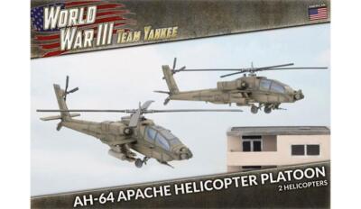 AH64 Apache Вертолетный взвод Второй мировой войны x2 Aircraft Team Yankee