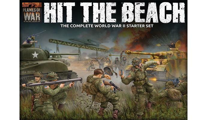 Стартовый набор Hit The Beach Army Flames of War НОВИНКА