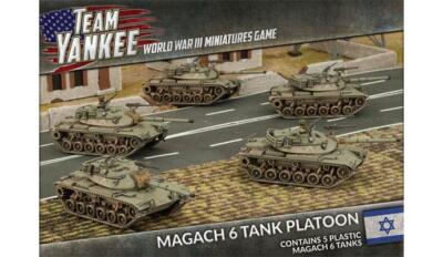 Magach 6 Танковый взвод Израильская команда Yankee времен Третьей мировой войны