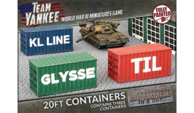 Team Yankee: 20-футовые транспортные контейнеры (x3)