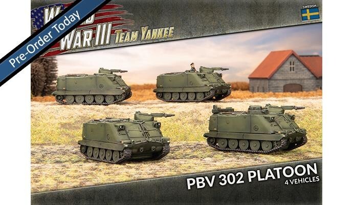 PBV 302 Взвод Шведский (x4) Команда Янки Третьей мировой войны