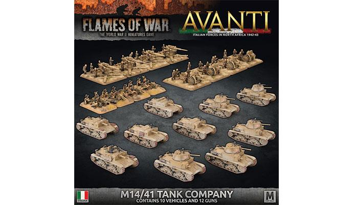 Сделка с итальянской армией Avanti в Северной Африке в разгар войны Flames of War