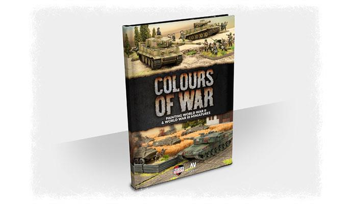 Colors Of War Book Vallejo Team Yankee Flames of War NIB