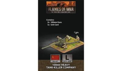 100mm Heavy TankKiller Company Советский Союз Пламя войны конца войны