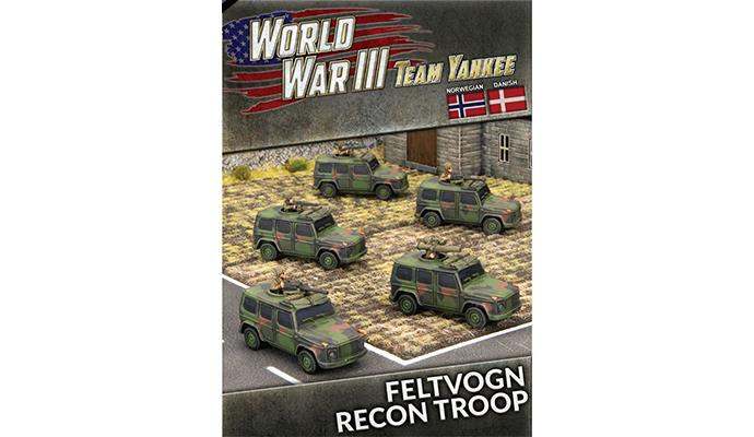 Feltvogn Recon Troop Norwegian (x5) Команда Янки времен Третьей мировой войны