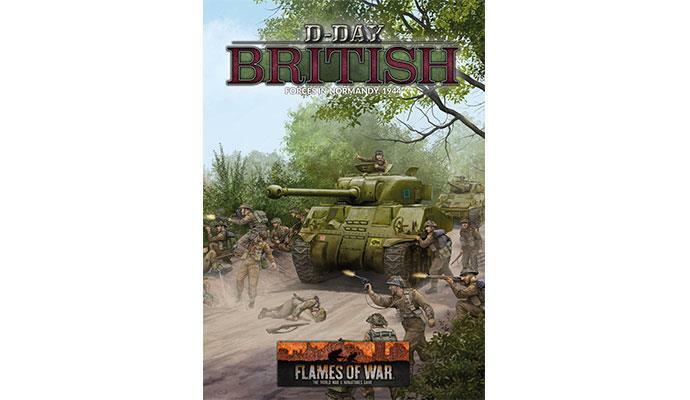 D-Day: British Book Flames of War Late War NEW