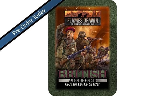 Британский бортовой оловянный игровой набор Flames of War Bulge НОВИНКА