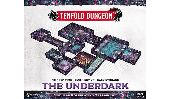 Десятикратное подземелье - The Underdark D&D RPG настольная игра Gale Force 9