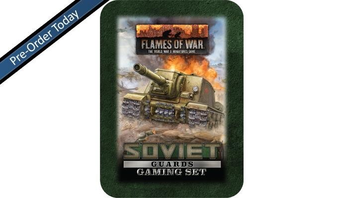 Игровой набор "Советская гвардия" Berlin Late Flames of War