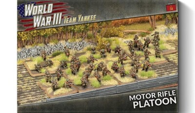 Soviet Motor Rifle Platoon (x40 figs plastic) WWIII: Team Yankee