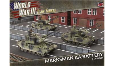 Стрелковая зенитная батарея British x3 Team Yankee