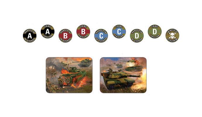 Набор жетонов миссии Team Yankee World War III