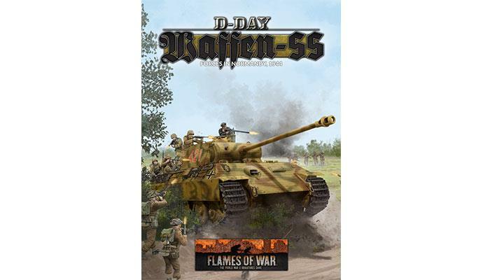 D-Day: Waffen-SS Book Flames of War Late War NEW