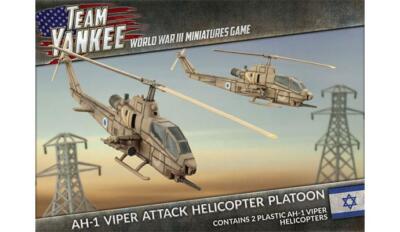 Взвод ударных вертолетов AH1 Viper Израильская команда Yankee времен Третьей мировой войны
