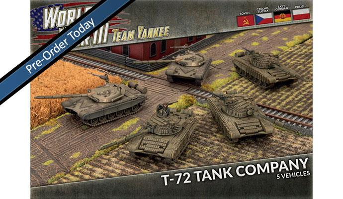 T-72B Tank Company (5x Plastic) Team Yankee Третьей мировой войны NEW