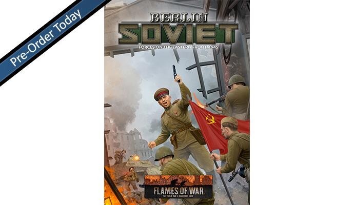 Берлин: Советский (LW 100p A4 HB) книга в твердом переплете Late Flames of War NEW