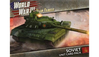 Набор карточек советского подразделения Team Yankee Третьей мировой войны WW3-04u Battlefront