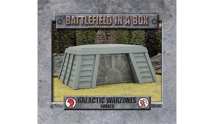 Galactic Warzones - Бункер (x1) Battlefield in a Box Flames of War