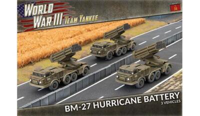 BM27 Hurricane Rocket Launcher Battery Советская команда Янки времен Третьей мировой войны