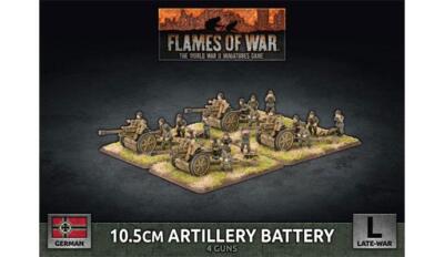 10,5-см артиллерийская батарея German Flames of War)