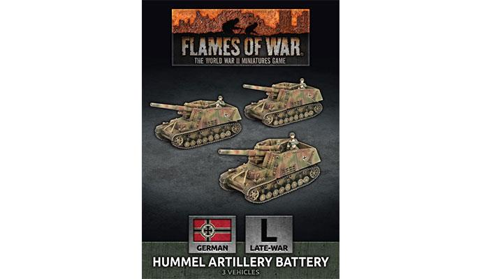 Артиллерийская батарея Hummel Немецкое пламя войны конца войны НОВИНКА