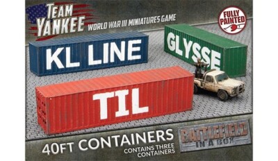Team Yankee: 40-футовые транспортные контейнеры (x3)
